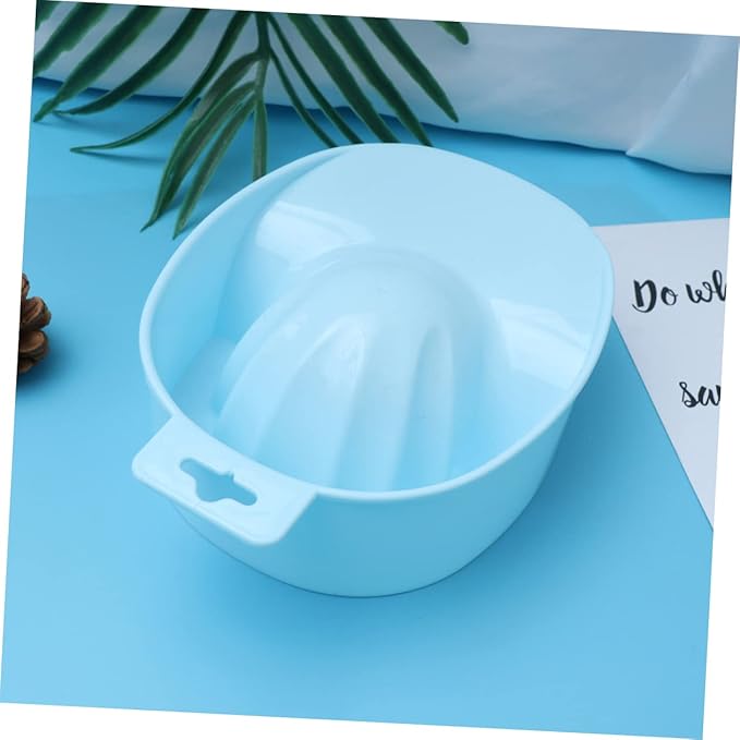 1pc Single-layer Nail Care Bowl for Soaking and Removal Manicure Tray for Home Salon Use Fits up to Nails for Cuticle Softening and Art Preparation
