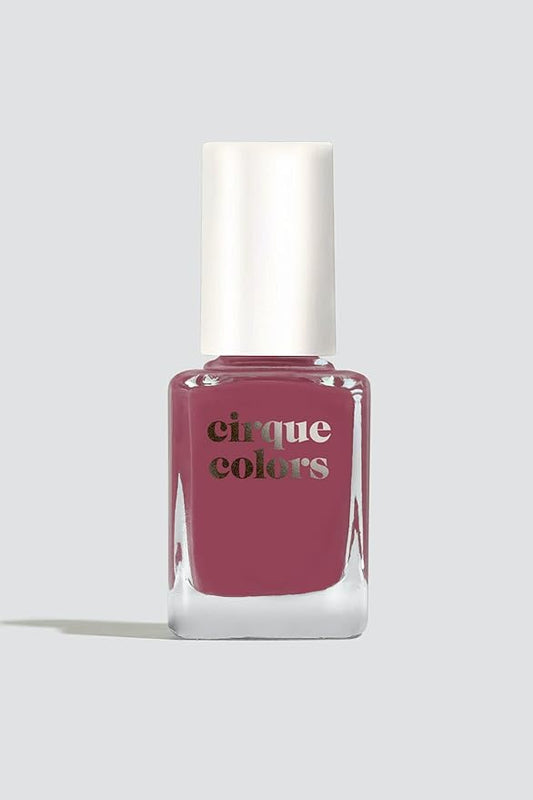 Cirque Colors Marsala Jelly - Red Jelly Nail Polish - 0.37 Fl Oz (11 mL) - Vegan & Cruelty-Free