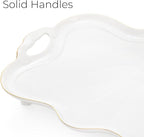 Tlence 16" Large Ceramic Serving Tray - Image 3