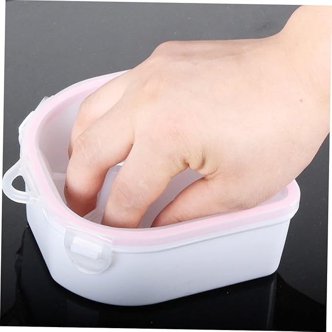 minkissy 2pcs Spa Nail Soaking Bowl for Manicure Soak off Bowl Tools for Nail Art Supplies