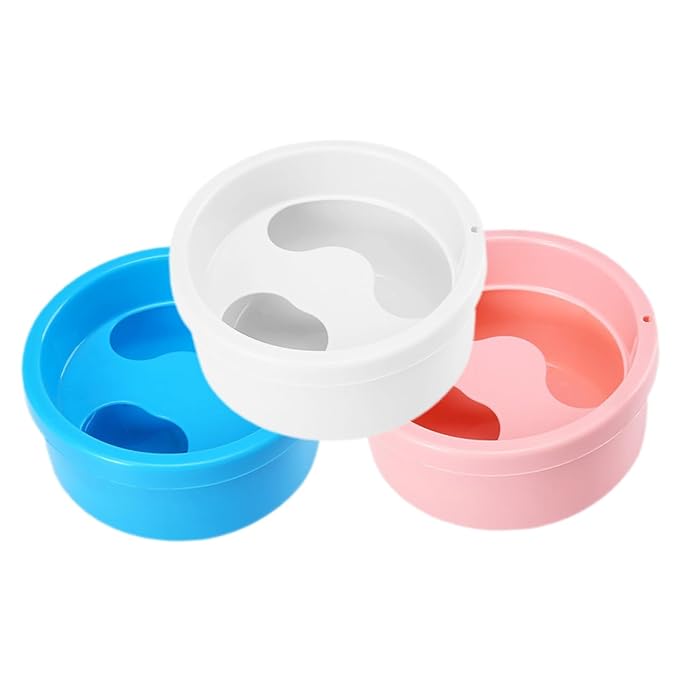 Ergonomic Nail Soaking Bowl Plastic Manicure Bowl for Gel Nail Polish Removal