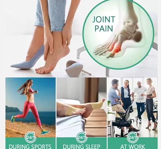 2-in-1 Foot Care Kit – Toe Correctors for Women and Men & Metatarsal Pads – Ball of Foot Cushions for Heels, Toe Separators for Alignment, Blister Prevention, Forefoot Pain Relief Bundle