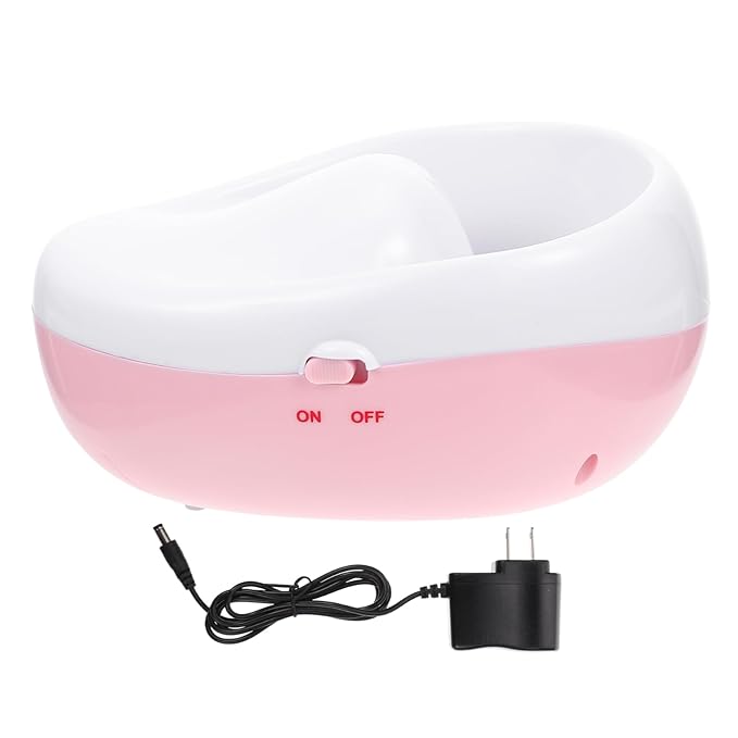 FRCOLOR Nail Art Gel Remover Soak Bowl for Manicure Care Electric Tool for Quick Nail Polish Removal Portable Design for Home Salon