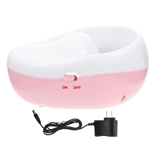 FRCOLOR Nail Art Gel Remover Soak Bowl for Manicure Care Electric Tool for Quick Nail Polish Removal Portable Design for Home Salon