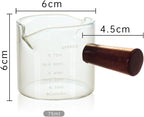 1 Pack Double Spouts Measuring Triple Pitcher Milk Cup - Image 4