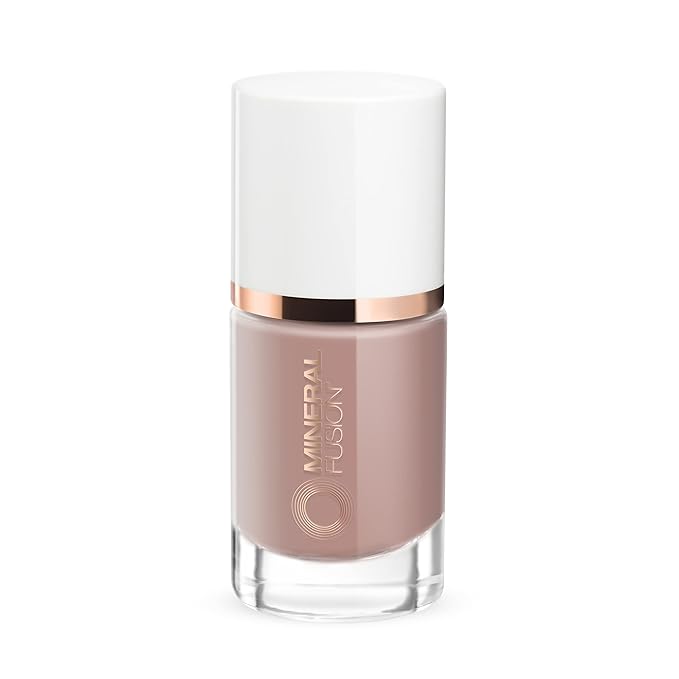 Mineral Fusion Nail Polish, Pale Medium Pink, Quick & Flirty