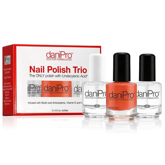 daniPro Doctor Formulated Nail Polish - Coral Trio