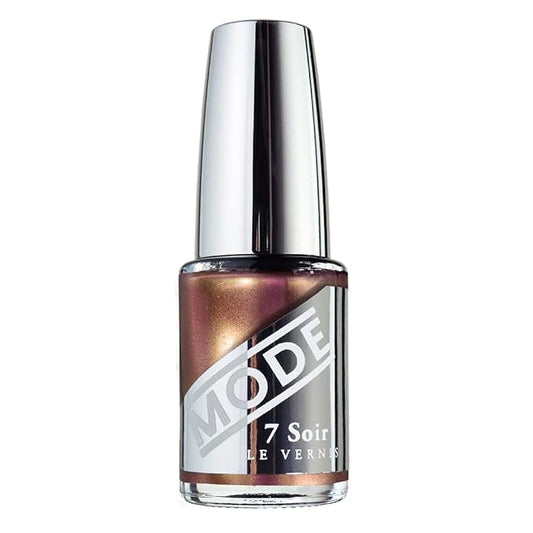 MODE Pearly Copper, Rose Gold, Frosted Bronze Nail Polish ANIMALIC Long Lasting Strengthening Nail Lacquer Color, Chip Resistant, UV Protection, Made in NY USA