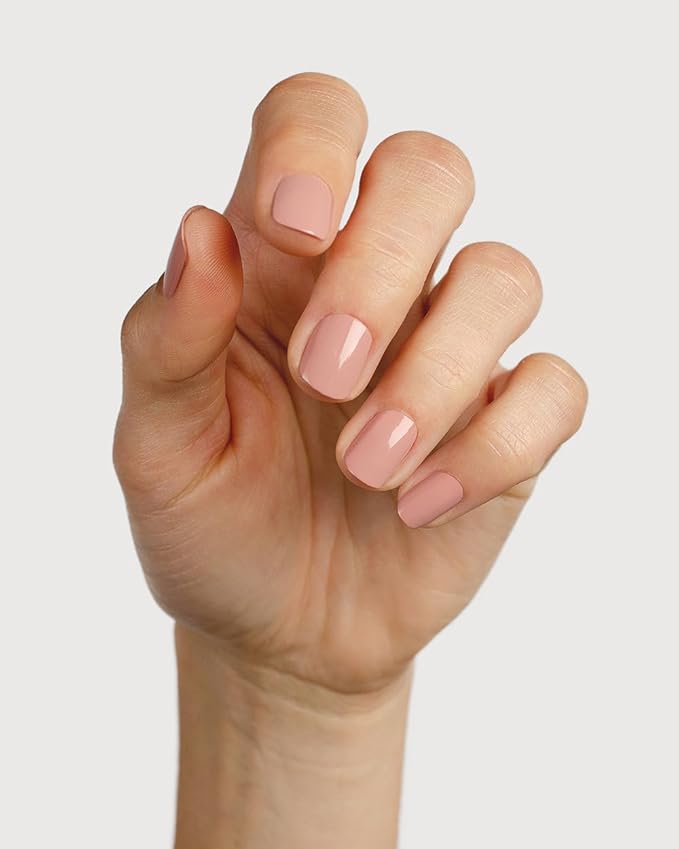Sienna Byron Bay Rosie, Dusty Pink Natural Nail Polish, Long-Lasting, Vegan & Cruelty-Free, 10ml – .34 fl oz.