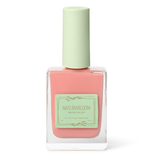 Breathable Premium Long Lasting Nail Polish (Burnt Coral) - Vegan & Toxin-Free