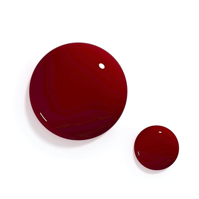 duri Nail Polish, 375 Red is for Destiny, Maroon Red Shade, Full Coverage, Glossy Finish, 0.5 Fl Oz