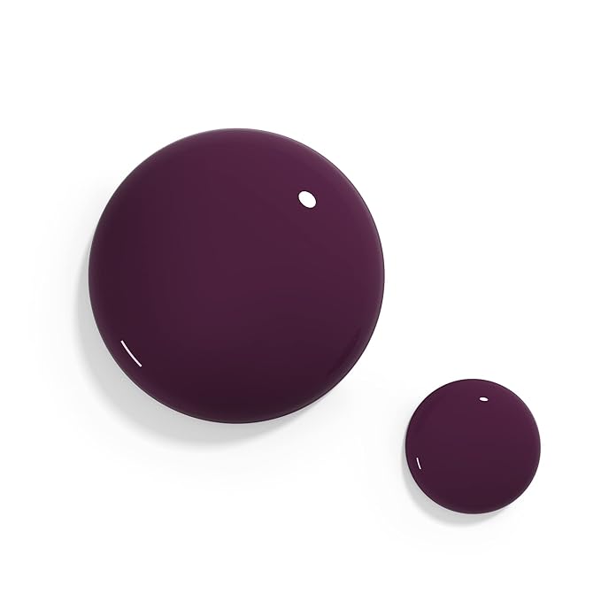 duri Nail Polish, 764 Sorry Not Sorry, Deep Purple, Full Coverage, Glossy Finish, Fast Drying, Lasting, 0.45 Fl Oz