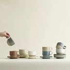 Little minimalist ceramic pottery tea cup - Image 5
