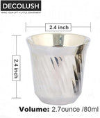 75mL Stainless Steel Espresso Cups - Image 2