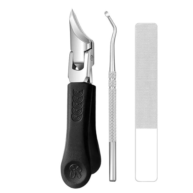 Angled Nail Clippers Oblique Ingrown Toenail Thick Nails Men Seniors Fingernail Slanted Nail Cutter Trim