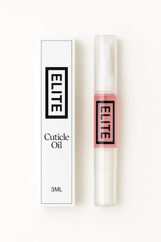 Elite Cuticle Oil Pen (Rose) – Moisturizing Nail & Cuticle Treatment with Jojoba Oil, Olive Oil & Vitamin E – Nourishing Nail Care (3ML)