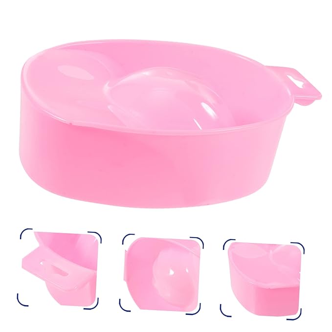 Soaking Bowl Nail Removal Manicure Care Rectangular Nail Art Bowl Professional Home Use