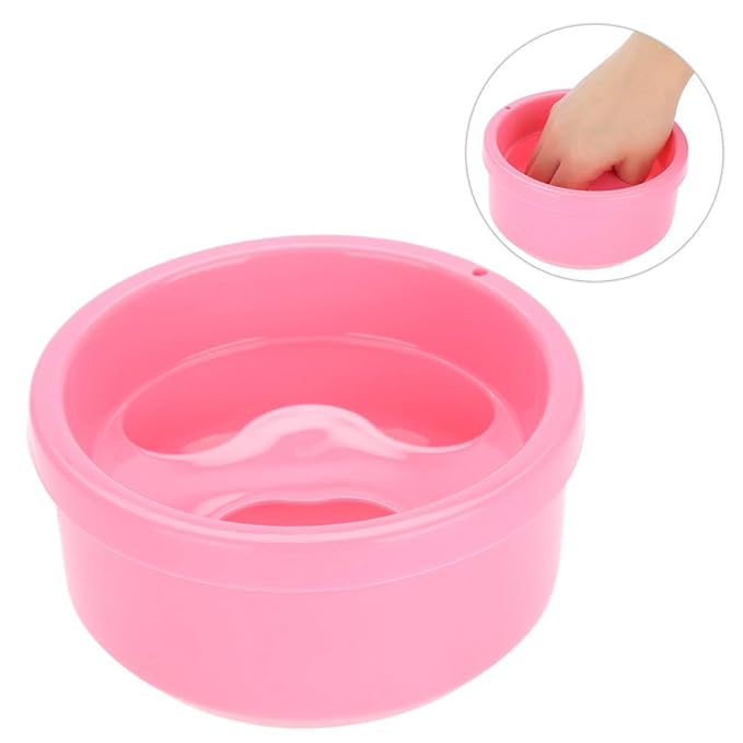 HURRISE Nail Art Soak Bowl, Nail Soaking Bowl, Polish Treatment Hand Soak Bowl Nail Polish Tray Nail Care Tool, Nail Nutrition For Nail Polish Treatments