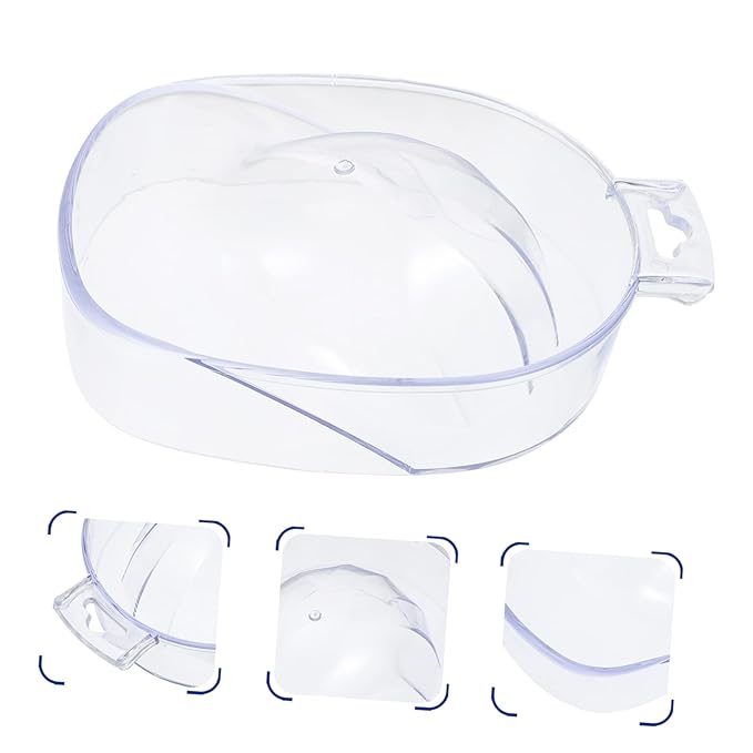 Diy Manicure Soaking Bowl Nail Art Soaking Container Nail Soaker Bowl Set