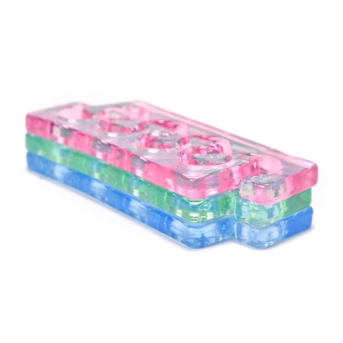 Pedicure Toe Separators Flexible Soft Silicone Finger Toe Spacers for Nail Polish Pedicure Tools Toe Spreader for Nail Polish Application(Pink)