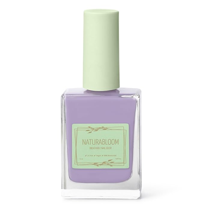 Breathable Premium Long Lasting Nail Polish (Lilac Delight) - Vegan & Toxin-Free