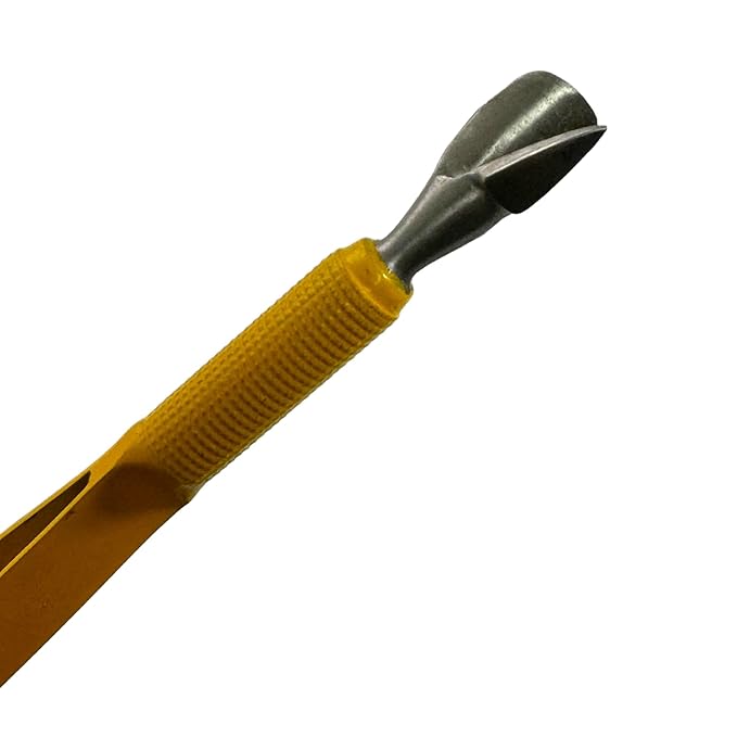 Nail Pincher Tools Cutticle Pusher for Acrylic Nails and False Nails Shaping Set of 6 - German Stainless CE