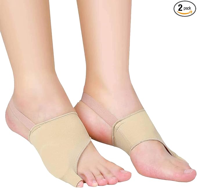 Tailor Bunion Corrector, Bunion Pads for Pinky Relief, Tailors Bunion Splint for Toe Straightener, Little Toe Separator, Overlapping, Soft Silicone Gel Bunions Pad With Anti-Slip (L)