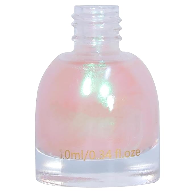 COSMOO Aurora Pink Nail Polish, 0.34 Fl Oz (Pack of 1), Blue