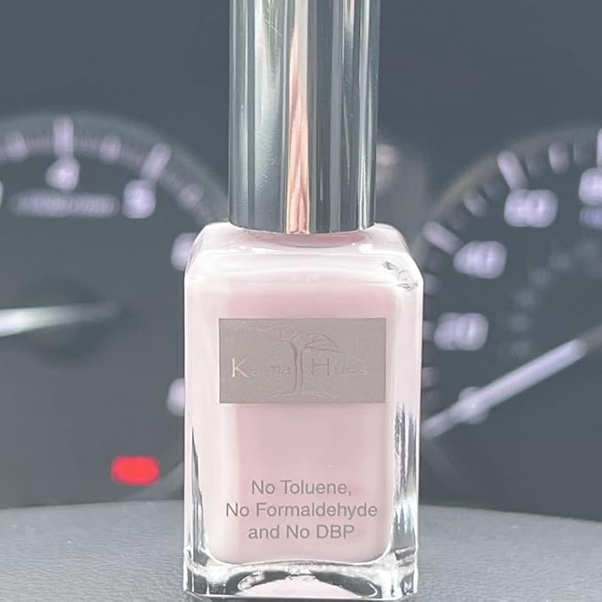 Karma Organic Natural Nail Polish-Non-Toxic Nail Art, Vegan and Cruelty-Free Nail Paint (May Blossoms)