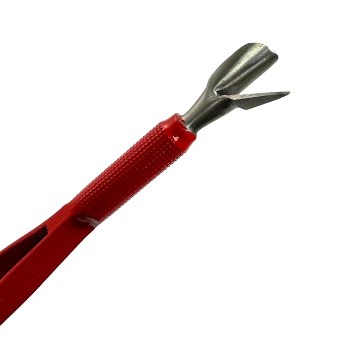 Nail Pincher Tools Cutticle Pusher for Acrylic Nails and False Nails Shaping Set of 6 - German Stainless CE