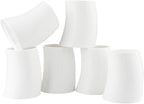 Novelty Curved and Embossed Stripes Body Design Bone China Cups Without Handle by Unknown