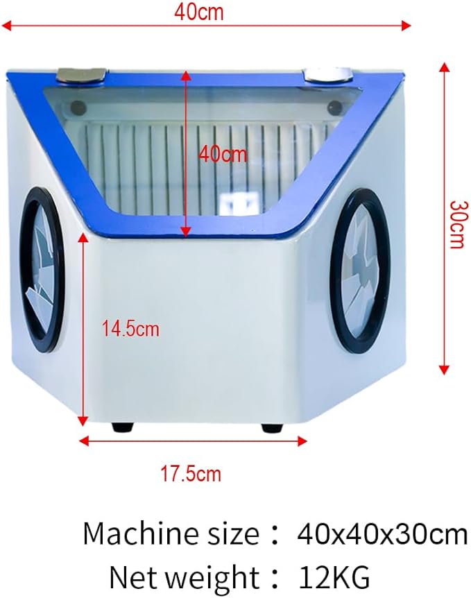 Dust Collector Extractor with Shadowless Lamp for Sandblasting and Grinding Vacuum Cleaner JG-220