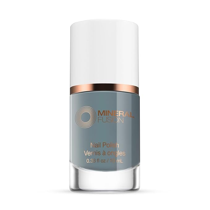 Mineral Fusion Nail Polish, Blue Grey, Take It Easy Take it Easy 0.33 Fl Oz (Pack of 1)