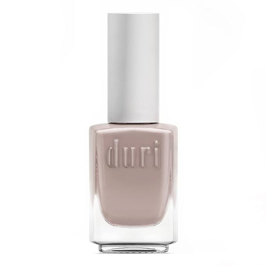 duri Nail Polish, 721 Silent Spell, Creamy Pastel Beige Lacquers, Full Coverage, Glossy Finish, Fast Drying, 0.45 Fl Oz Cosmetics (Highline)