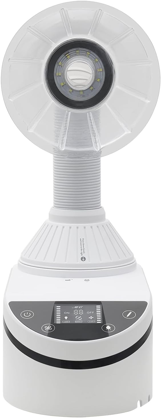 Nail Dust Collecting Machine,Nail Dust Collector With Reusable Filter, Powerful Vacuum Fan Vent Dust Collector,Dust Hose Cover,Led Spotlight,for Nail Art, Veneer, Nail Care, and Removing Dead Skin