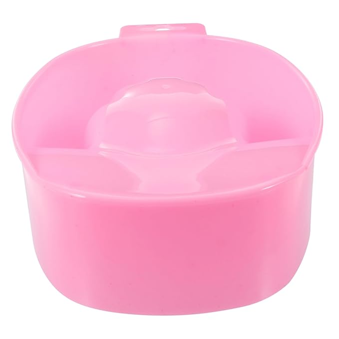 MERRYHAPY Single Layer Soaking Bowl Manicure Hand Soaking Bowl for Nail Removal and Care Tools