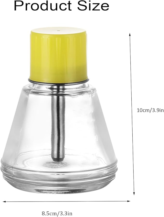5 Oz/ 150ml Glass Push Down Pump Dispenser Bottle With Cap Push Down Glass Empty Pump Dispenser for Alcohol Makeup Clear Refillable Bottle Hand Pumping Press Container