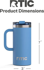 RTIC 16oz Road Trip Travel Mug - Image 4