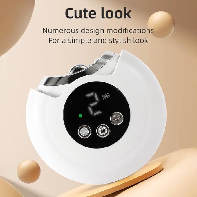 Easyclip Smart Nail Clipper,Fanyil 3 in 1 Easy Clip Electric Nail Clippers for Seniors,Designed for Extra Hard/Thick Hands Feet Nails,Polishing Clipper with Light (7-14 Day delivery)