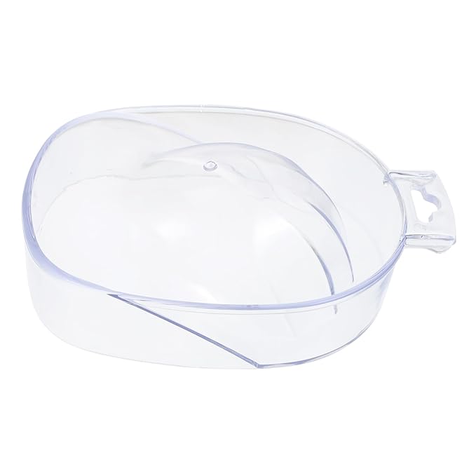 MERRYHAPY Acrylic Soaking Bowl for Manicure Nail Art Nail Care Pedicure Gel Remover