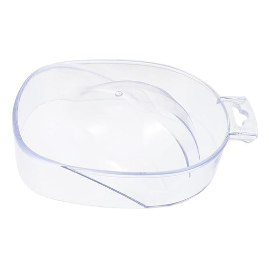 MERRYHAPY Acrylic Soaking Bowl for Manicure Nail Art Nail Care Pedicure Gel Remover