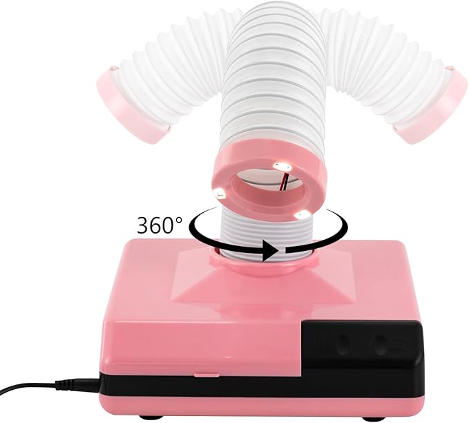 Countertop Vacuum Cleaner Dust Collector, Nail Art Manicure Dentist's Dust Clean Tool, Dust Collector Fan Vacuum Cleaner