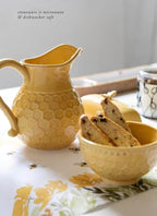 Boston International Embossed Ceramic Pitcher, 5 Cup Capacity - Image 4