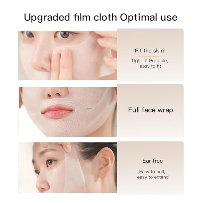 Collagen Lift Shaping Mask, Hydrating Hydrogel Mask, Moisturizing V Shaped Lifting Facial Masks for Women