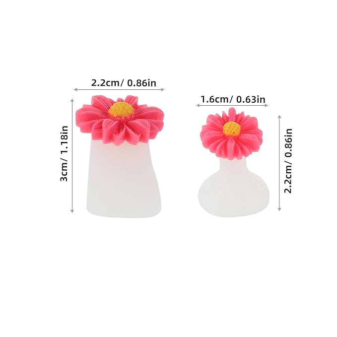 DOITOOL Silicone Toe Separators 4-Pack Reusable Nail Art Dividers for Pedicure Salon and Home Use Preventing Polish Overflow and Nail Adhesion