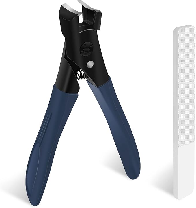 Nail Clippers for Men - Toenail Clippers for Thick Nails, Fingernail Clipper for Adult Men Women Seniors, Toe Nail Clippers