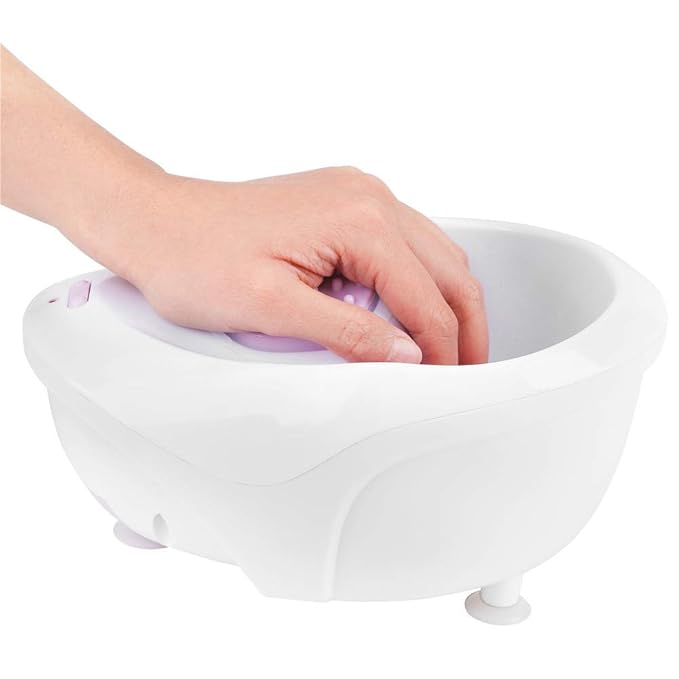 Electric Manicure Bowl with Vibration Large Water Reservoir Nail Soaking Bowl for Dead Skin Removal Nail Polish Remover Hand Massage Soak and Relaxation