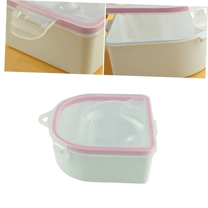 Nail Art Manicure Soak Bowl 3 Pack Softening Nail Polish Remover Bowl Perfect for Salon or Home Use