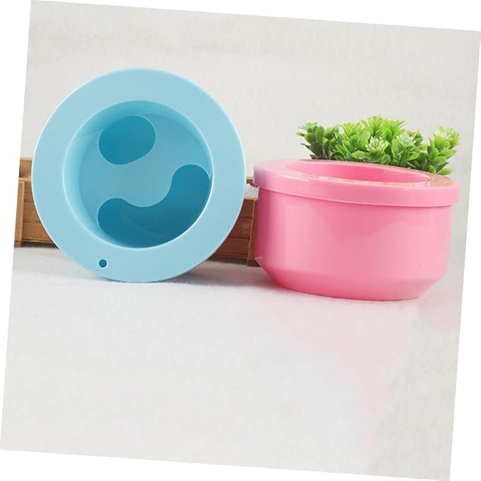 4pcs Manicure Soaker Bowl Hand Manicure Soaking Bowl Nail Art Uv Fake Manicure Bowl Luxury Nail Container s Tray Soak Haves Dip Spa Plastic Abs Random Color