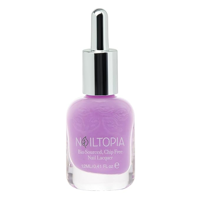 Nailtopia Bio-Sourced, Chip-Free Nail Lacquer - Fast Dry Nail Polish - Superfood-Infused - Natural Nail Polish - Thats Pastellar - 0.41 oz